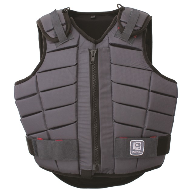 Rodney Powell Adults Superflex Contour Body Protector (Grey)