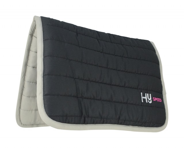 HySPEED Reversible Two Colour Saddle Pad (Black/Grey)