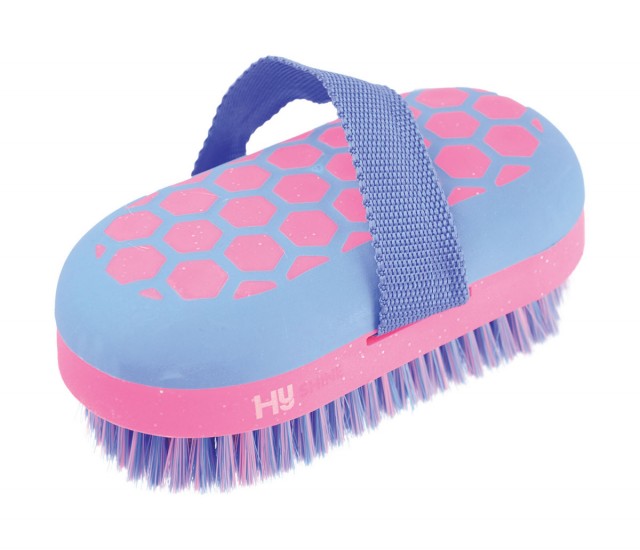 HySHINE Glitter Body Brush (Blue/Pink)