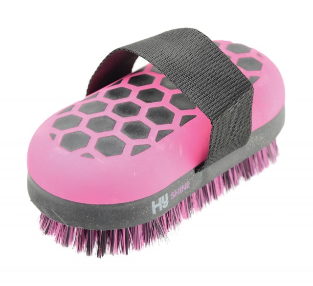 HySHINE Glitter Body Brush (Black/Pink)