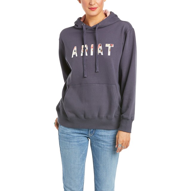 Ariat Women's R.E.A.L Floral Hoodie (Periscope)