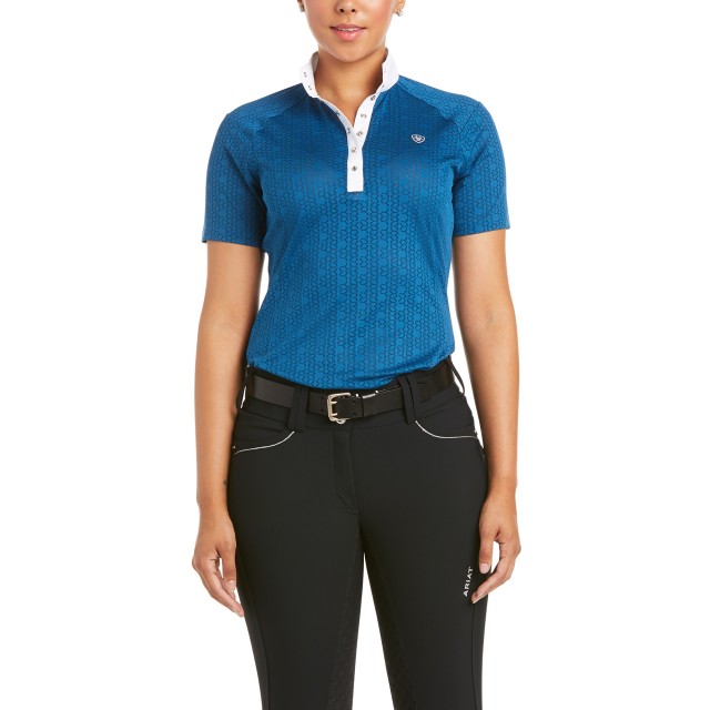 Ariat Women's Showstopper 3.0 Show Shirt (Blue Opal)