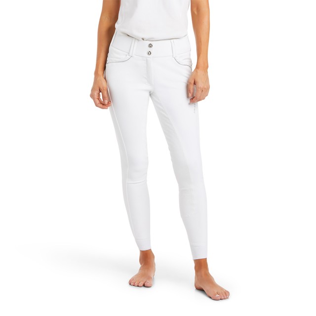 Ariat Women's Tri Factor X-Grip Full Seat Breeches (White)