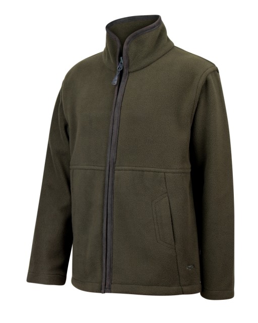 Hoggs of Fife Junior Woodhall Fleece Jacket (Green)