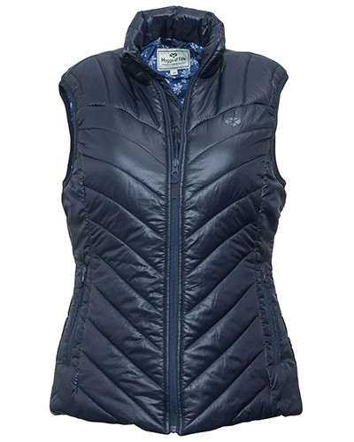Hoggs of Fife Ladies Millie Soft Padded Gilet (Dark Navy)