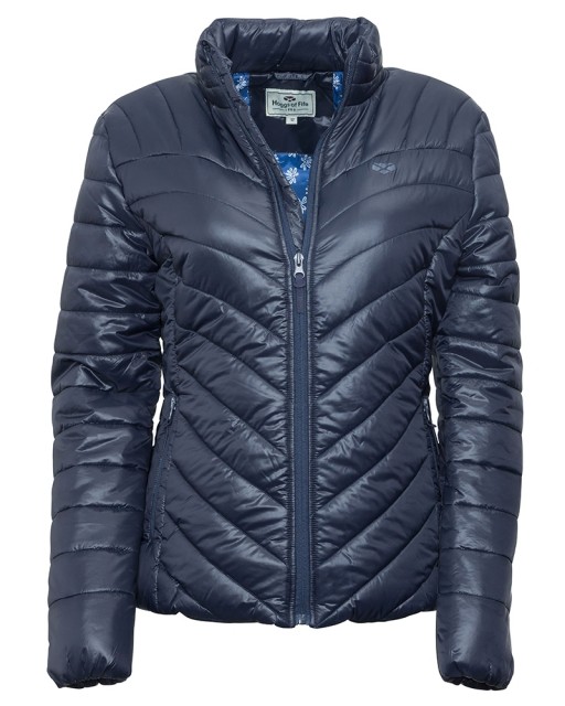Hoggs of Fife Ladies Wilton Padded Jacket (Dark Navy)
