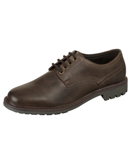 Hoggs of Fife Men's Brora Country Derby Shoes (Waxy Brown)