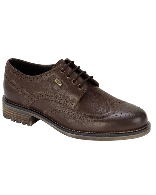 Hoggs of Fife Men's Connel Waterproof Brogue Shoe (Tan)