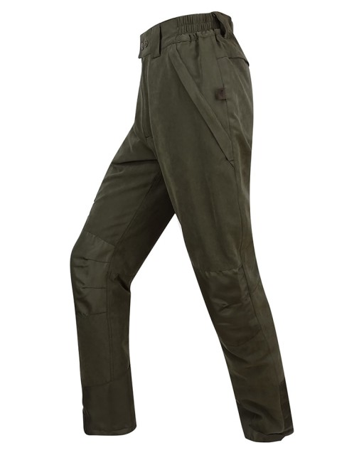 Hoggs of Fife Men's Glenmore Waterproof Shooting Trousers (Dark Olive)