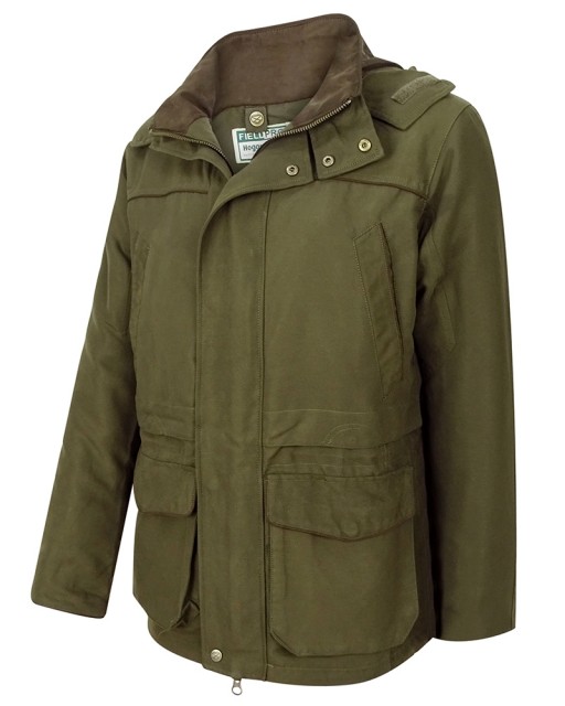 Hoggs of Fife Men's Kinross Waterproof Field Jacket (Olive Green)