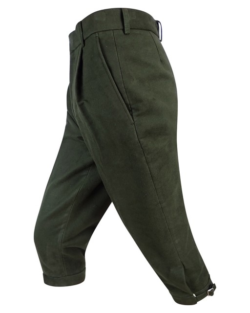 Hoggs of Fife Men's Moleskin Breeks (Dark Olive)