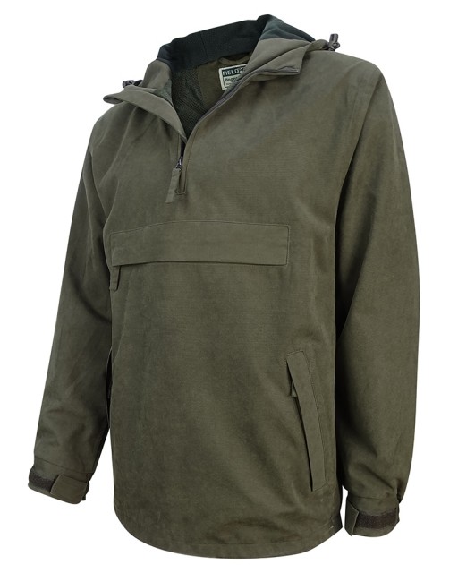 Hoggs of Fife Men's Struther Waterproof Smock Field Jacket (Dark Green)