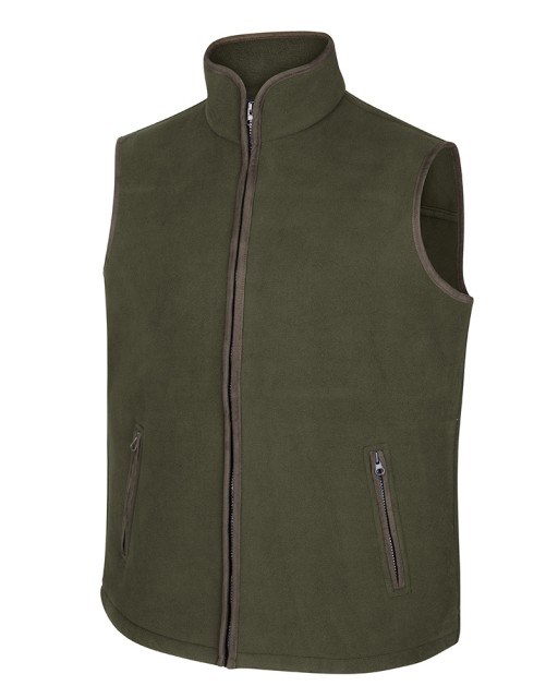 Hoggs of Fife Men's Woodhall Fleece Gilet (Green)