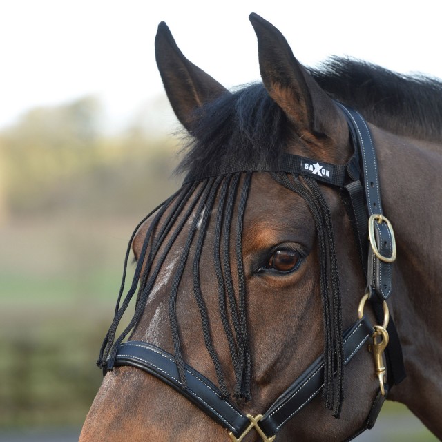 Saxon Fly Fringe (Black)