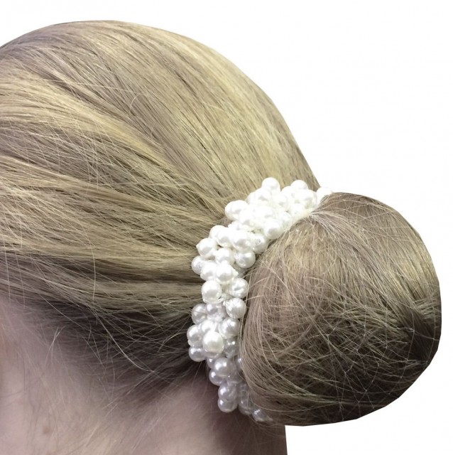 Equetech Pearl Beaded Scrunchie