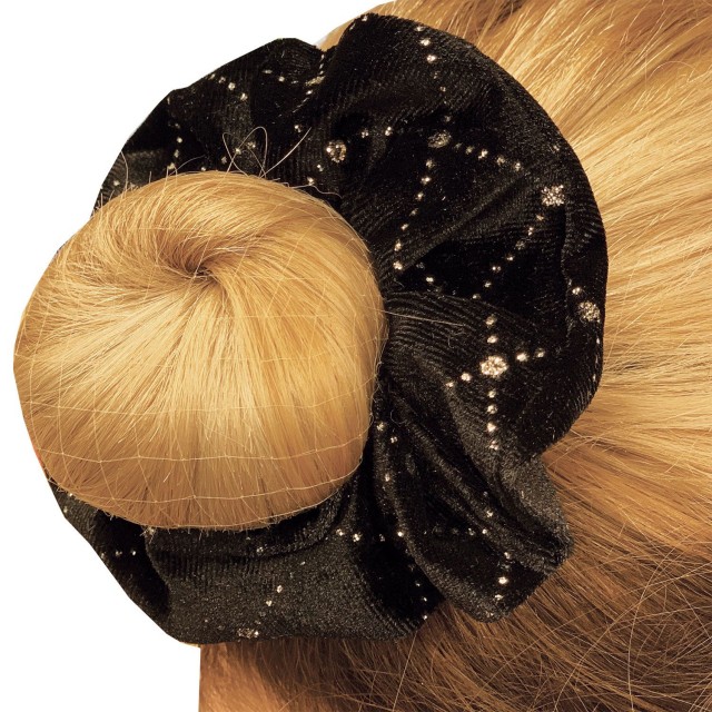 Equetech Solitaire Velvet Scrunchie