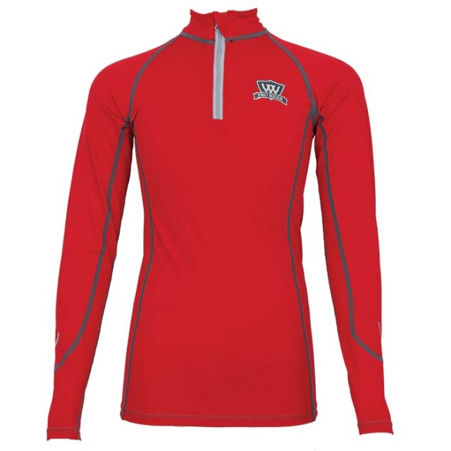 Woof Wear Young Rider Pro Performance Shirt (Royal Red)