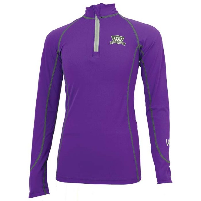 Woof Wear Young Rider Pro Performance Shirt (Ultra Violet)