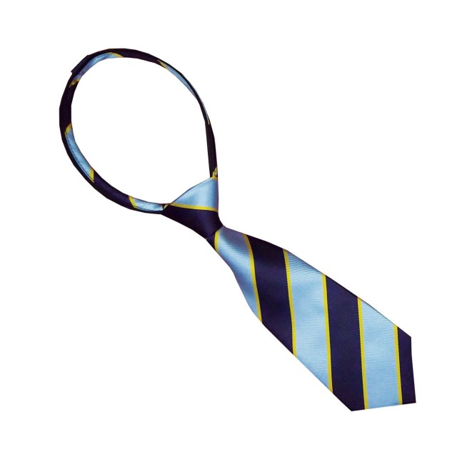 Equetech Junior PC Striped Zipper Tie