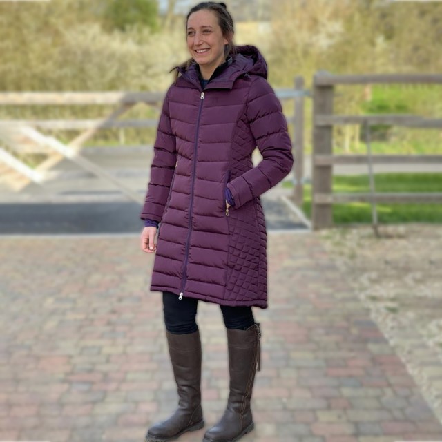 Mark Todd Warwick Deluxe Winter Coat (Plum)