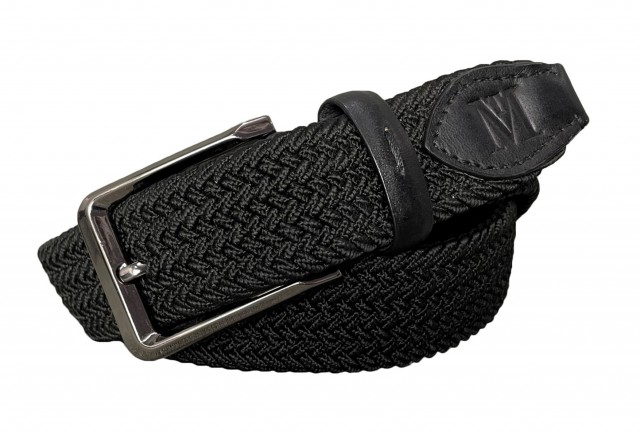 Mark Todd Deluxe Stretch Braided Belt (Black)