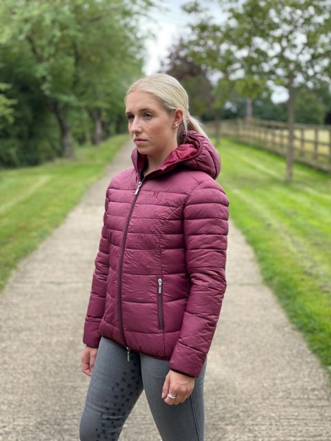 Mark Todd Women's Reeflan Padded Jacket (Burgundy)