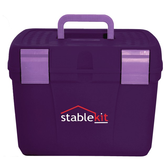 Stablekit Grooming Box (Purple & Lilac)