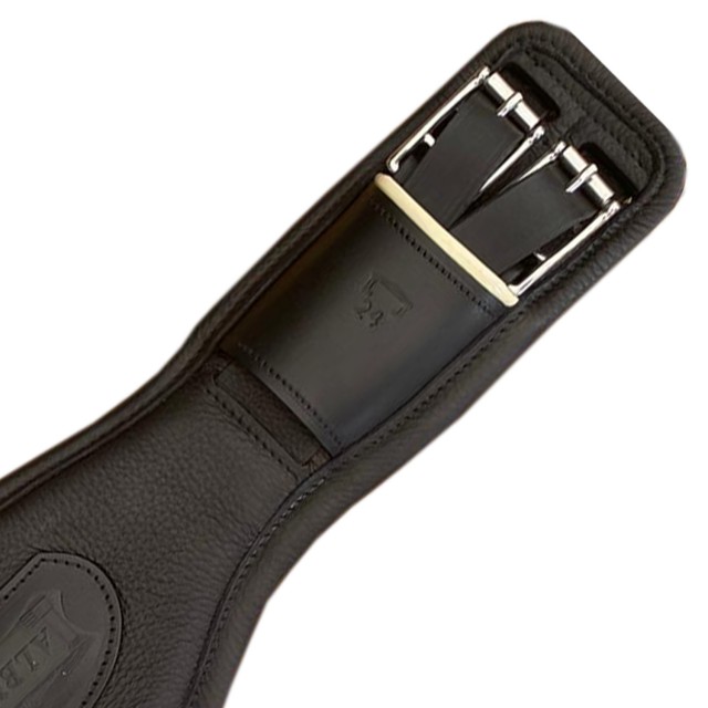 Albion Revelation Special Dressage Girth (Black/Cream Trim)