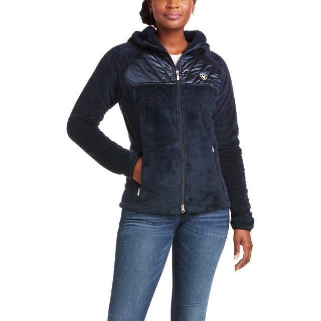 Ariat Women's Coalesce Hoodie Full Zip (Dark Sapphire)