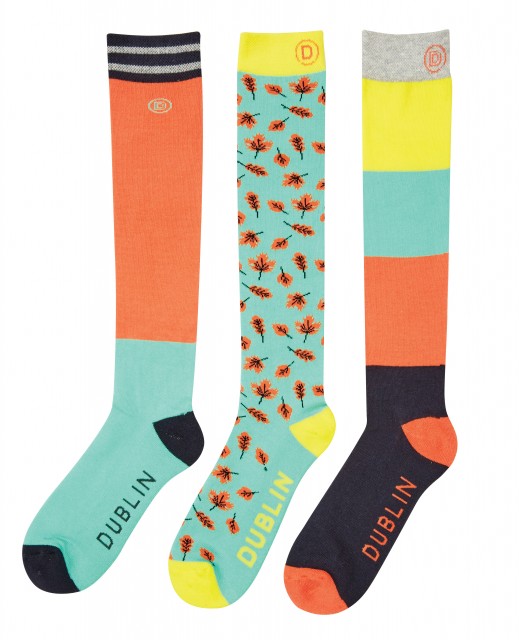 Dublin Country Boot 3 Pack Socks (Autumn)