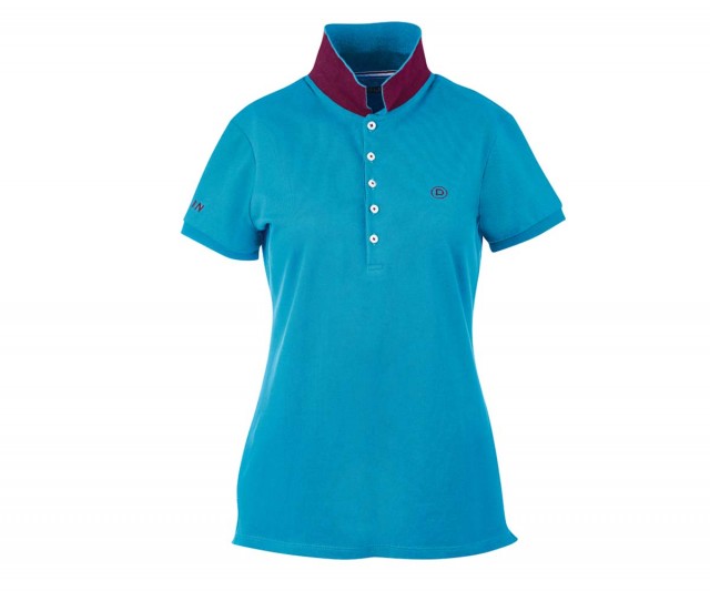 Dublin Ladies Lily Cap Sleeve Polo (Arctic Blue)