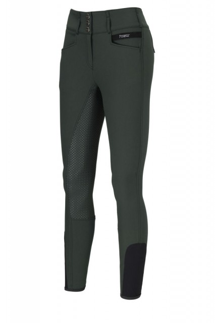 Pikeur Ladies Candela Grip Full Seat Breeches (Dark Green)