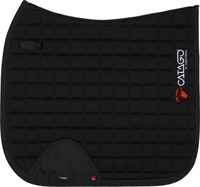 Catago FIR-Tech Dressage Saddlepad (Black)