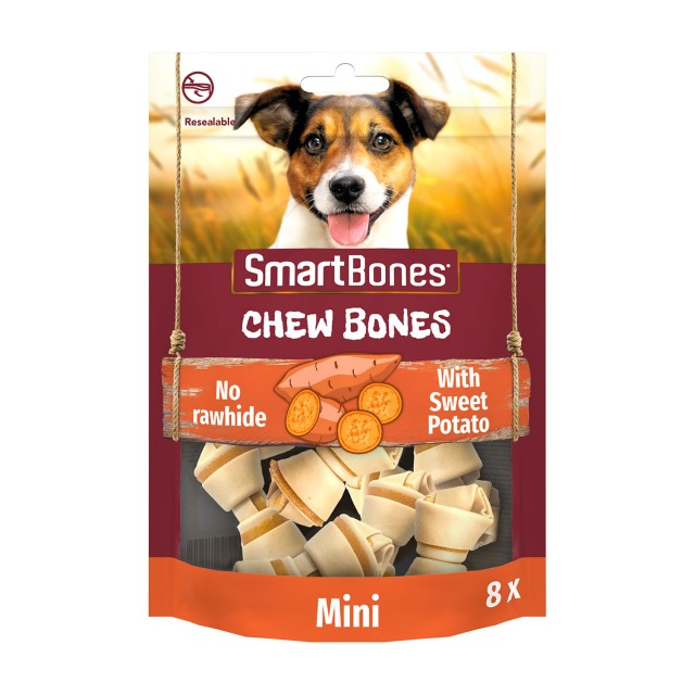 SmartBones Sweet Potato Chew Bones