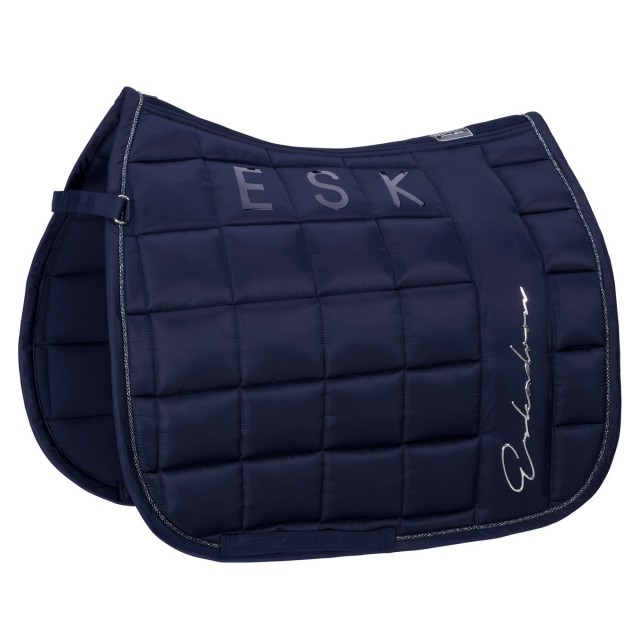 Eskadron Classic Sports Big Square Matt Dressage Saddlepad (Navy)