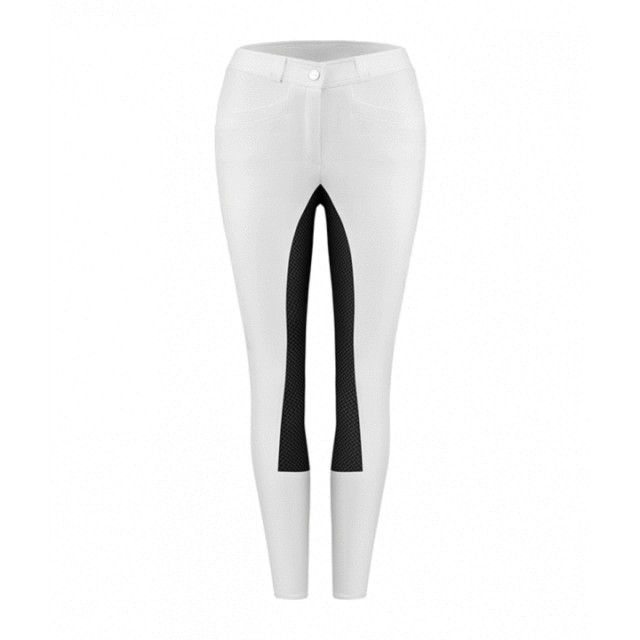 Cavallo Ciora Pro Grip Breeches (White/Graphite)