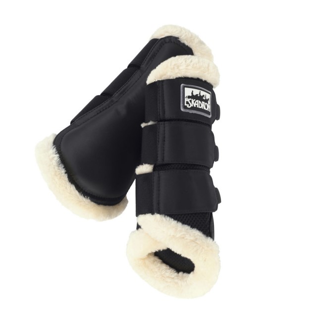 *Damaged Packaging* Eskadron Classic Mesh Brushing Boots (Black)