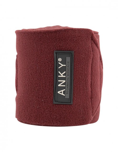 ANKY Fleece Bandages (Tawny Port)