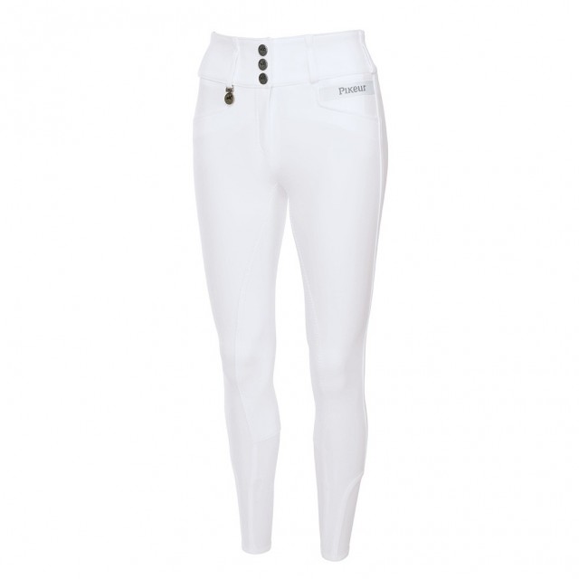 Pikeur Ladies Candela Grip Full Seat Breeches (White)