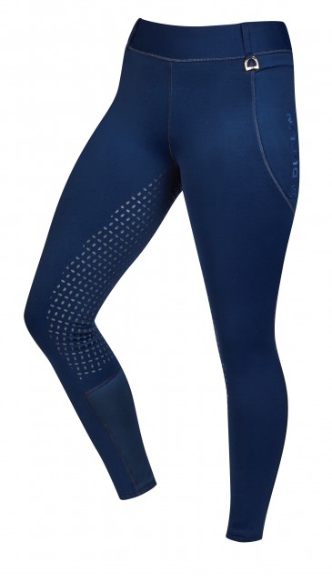 Dublin Ladies Warm It Thermodynamic Riding Tights (True Navy)