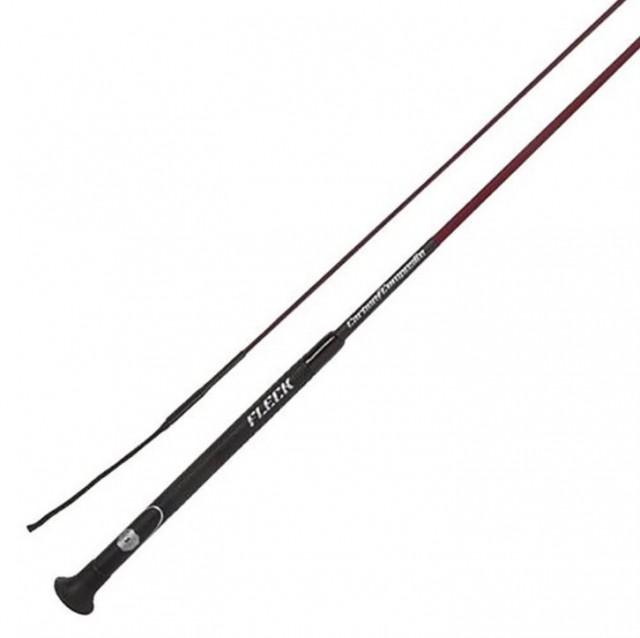 Fleck Carbon Composite Dressage Whip (Dark Red)