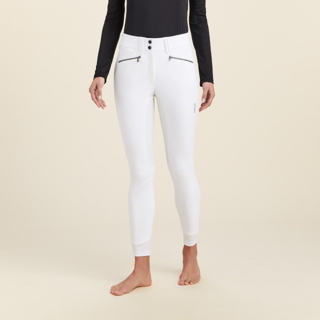 Ariat Women's Tri Factor X Bellatrix Full Seat Breeches (White)