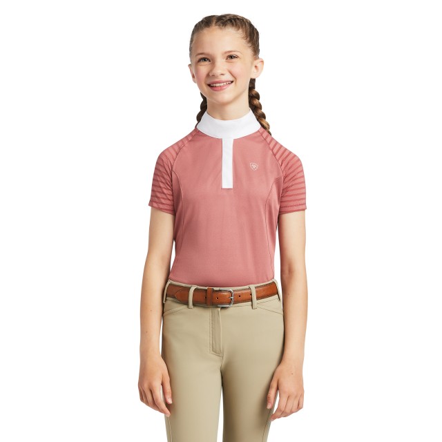 Ariat Youth's Aptos Vent Show Shirt (Antique Rubia)