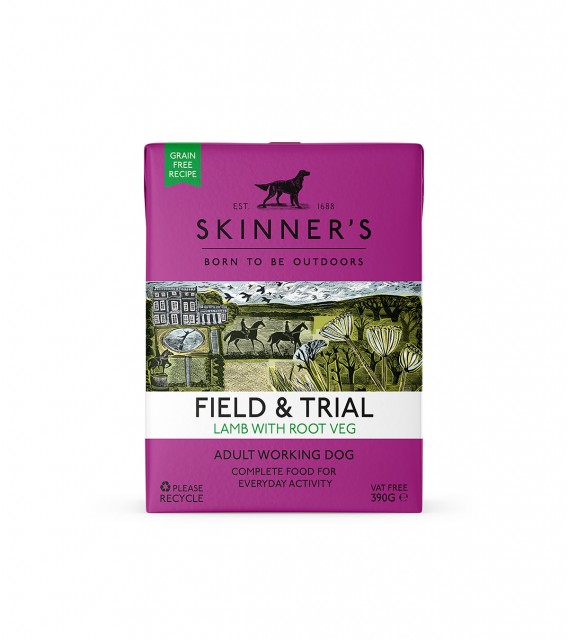 Skinner's Field & Trial Adult Tray (Lamb) 390g