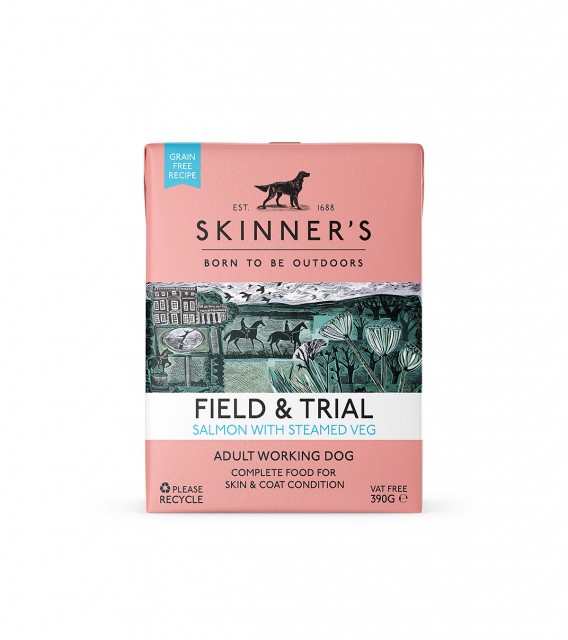 Skinner's Field & Trial Adult Tray (Salmon) 390g