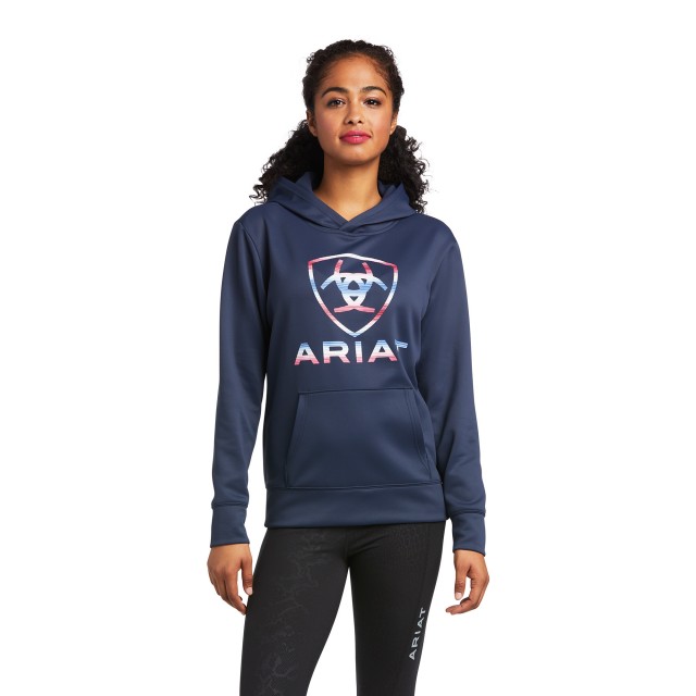 Ariat Women's Tek Hoodie (Blue Nights)