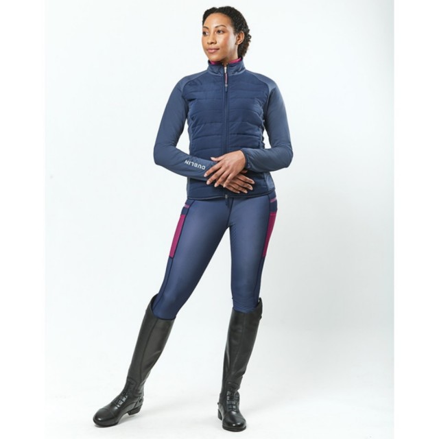 Dublin Ladies Ellen Combination Puffer Jacket (Blueberry Navy)