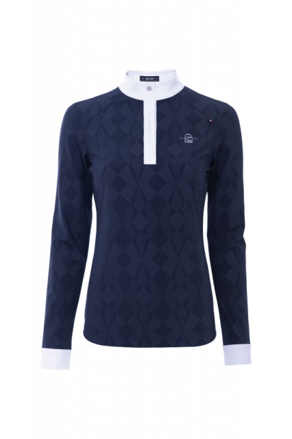 Cavallo Ladies Danara Show Shirt (Dark Blue)