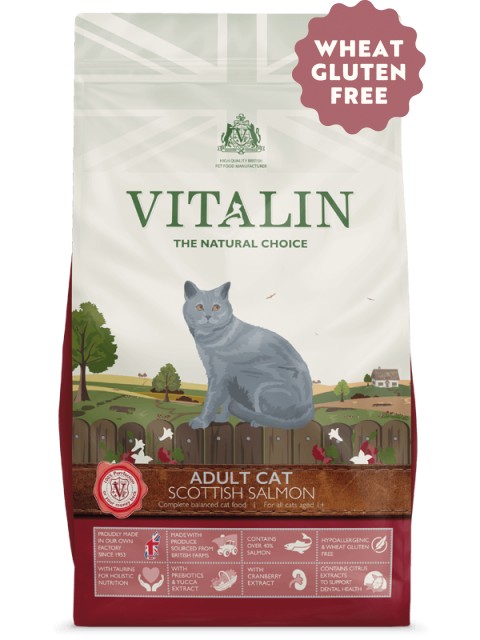 Vitalin Adult Cat Salmon (1.5kg)