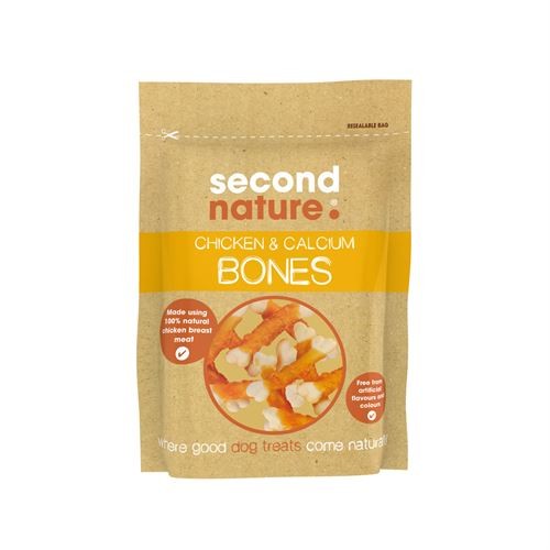 Second Nature Dog Treat Chicken & Calcium Bones